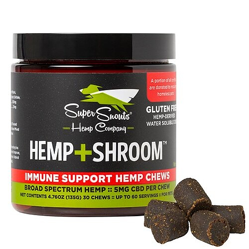 Super Snout Hemp+Shroom Hemp Soft Chews - Best Seller!